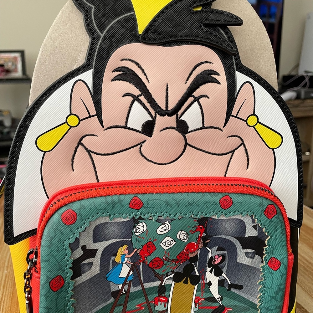 Loungefly Queen of Hearts Mini Backpack